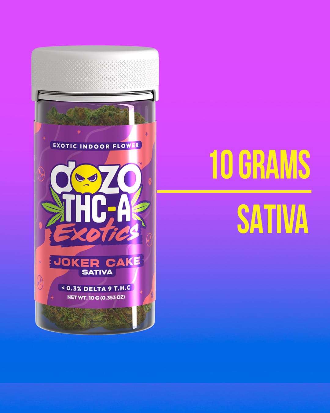 10g Dozo THC-A INDOOR FLOWER