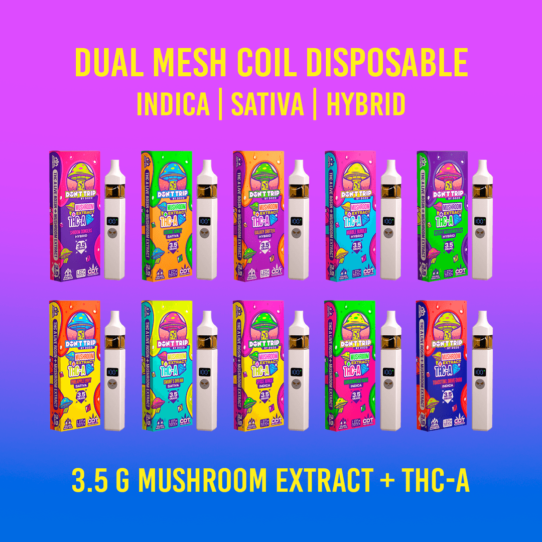 3.5g Dozo Don't Trip Mushroom Vape
