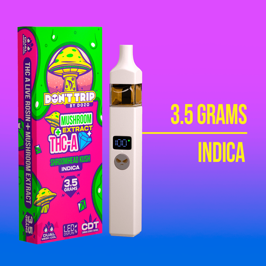 3.5g Dozo Don't Trip Mushroom Vape
