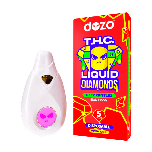 5g Liquid Diamonds Disposable | Deez Zkittles (Sativa)
