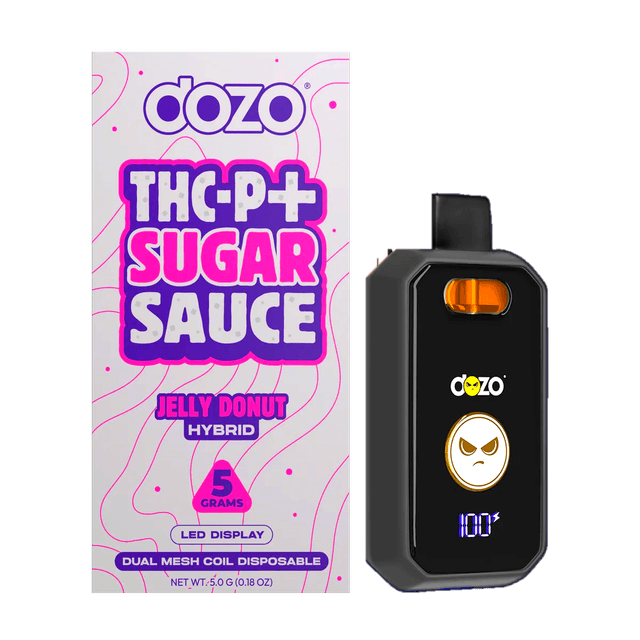 5g Dozo THC-P + Sugar Sauce Vape