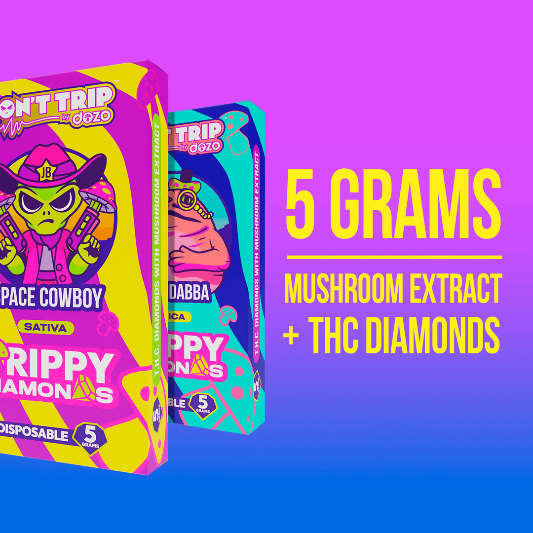 5g Trippy Diamonds Mushroom Vape
