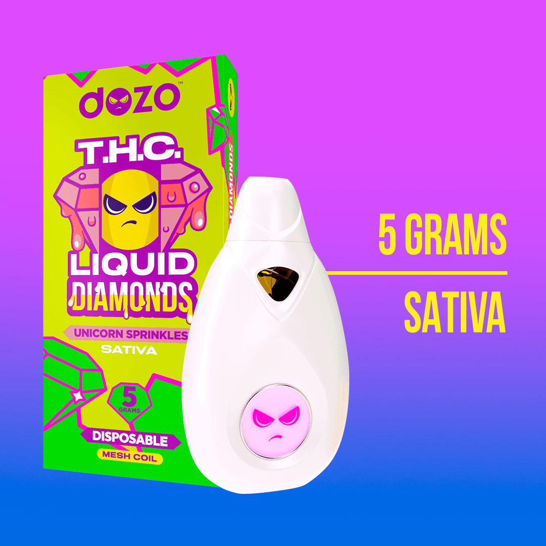 5g Liquid Diamonds Disposable | Deez Zkittles (Sativa)